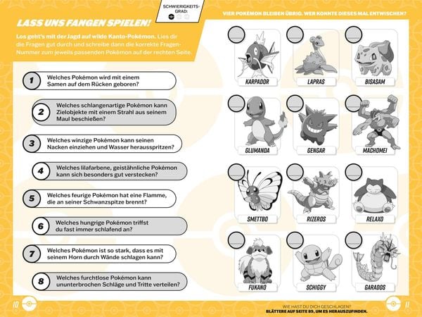 Produktbild: Pok&eacute;mon Activity-Buch: Das ultimative Quizbuch