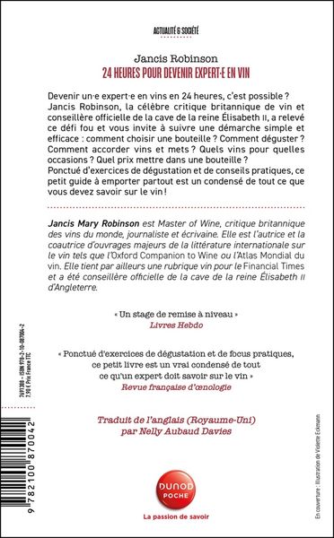 Produktbild: 24 heures pour devenir expert.e en vin