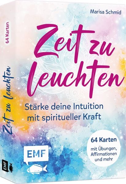 Produktbild: Kartenbox: Zeit zu leuchten &ndash; St&auml;rke deine Intuition mit spiritueller Kraft