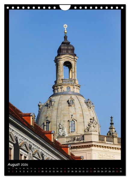 Produktbild: Frauenkirche Dresden (Wandkalender 2026 DIN A4 hoch), CALVENDO Monatskalender