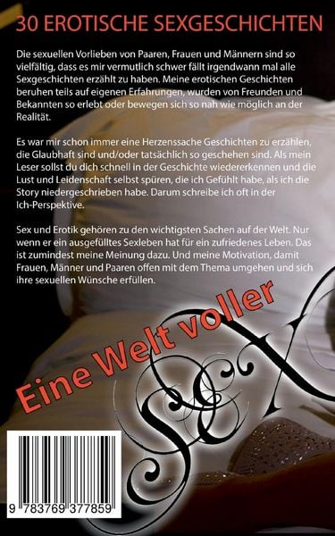 Produktbild: Eine Welt voller Sexgeschichten