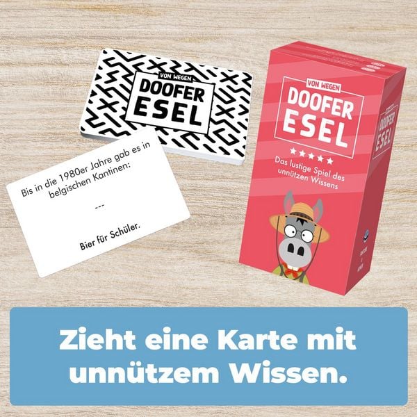 Partyspiel Doofer Esel
