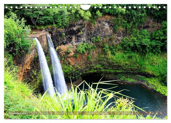 Produktbild: The Paradise of Hawaii (Wall Calendar 2026 DIN A4 landscape), CALVENDO 12 Month Wall Calendar