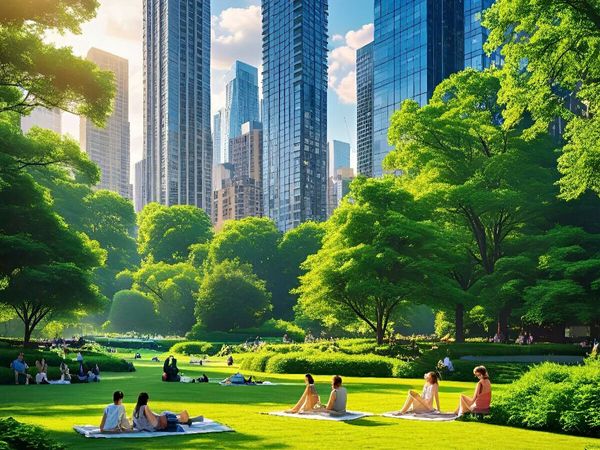 Produktbild: CALVENDO Puzzle Entspannen und Durchatmen im Park | 1000 Teile Lege-Gr&ouml;&szlig;e 64x48cm Foto-Puzzle f&uuml;r gl&uuml;ckliche Stunden