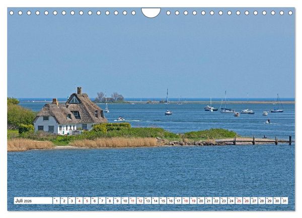 Produktbild: Angeln - Landschaft zwischen Schlei und Flensburger F&ouml;rde (Wandkalender 2026 DIN A4 quer), CALVENDO Monatskalender
