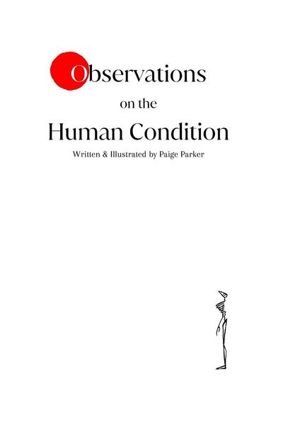 Produktbild: Observations on the Human Condition