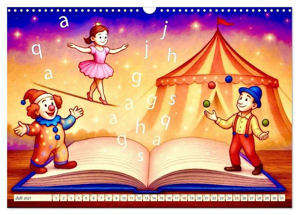 Produktbild: B&uuml;cher er&ouml;ffnen Welten (Wandkalender 2027 DIN A3 quer), CALVENDO Monatskalender