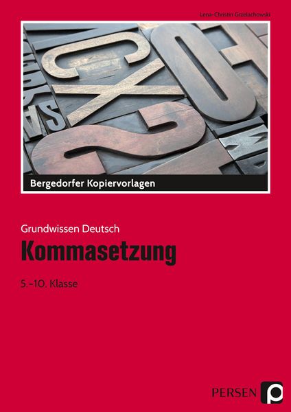 Produktbild: Kommasetzung