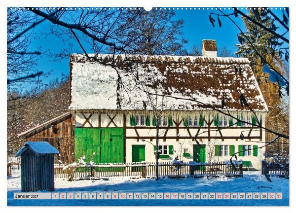 Produktbild: Die Stauden, eine Landschaft aus dem Bilderbuch (Wandkalender 2027 DIN A2 quer), CALVENDO Monatskalender