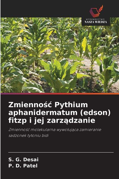 Produktbild: Zmienno&iquest;&iquest; Pythium aphanidermatum (edson) fitzp i jej zarz&iquest;dzanie