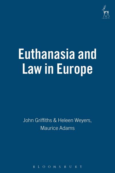 Produktbild: Euthanasia and Law in Europe