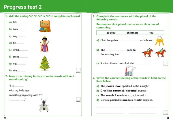 Produktbild: YR 2 SPELLING TARGETED_KS1 PRA