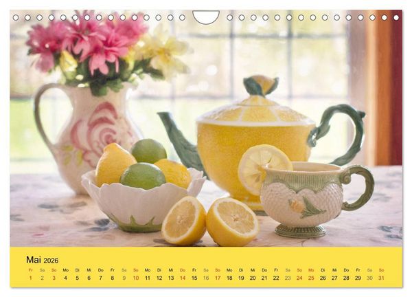 Produktbild: Gibt das Leben dir Zitronen, frag nach Zucker und Gew&uuml;rzen! (Wandkalender 2026 DIN A4 quer), CALVENDO Monatskalender
