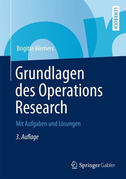 Produktbild: Grundlagen des Operations Research