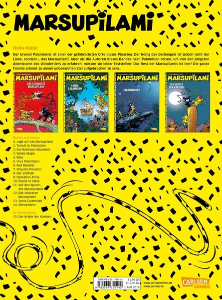 Produktbild: Marsupilami 14: Sternenherz