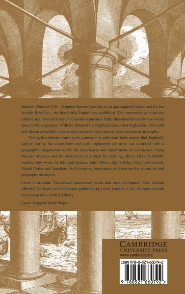 Produktbild: The Geography of Empire in English Literature, 1580 1745