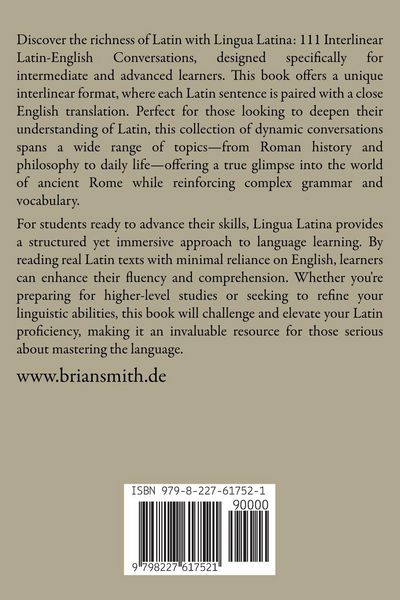 Produktbild: Lingua Latina 111 Interlinear Latin - English Conversations