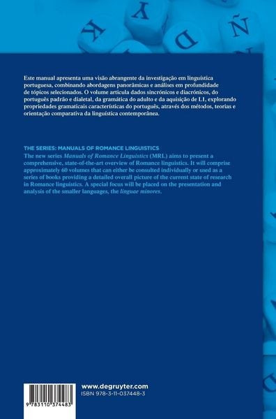 Produktbild: Manual de lingu&iacute;stica portuguesa