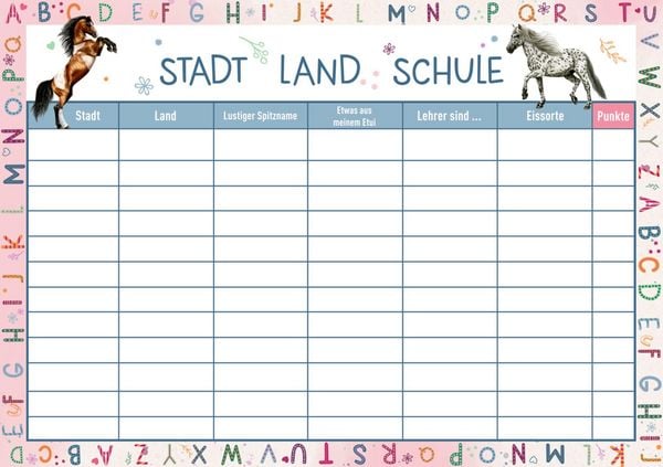 Produktbild: Meine superschlaue Pferde Schulstart-Box