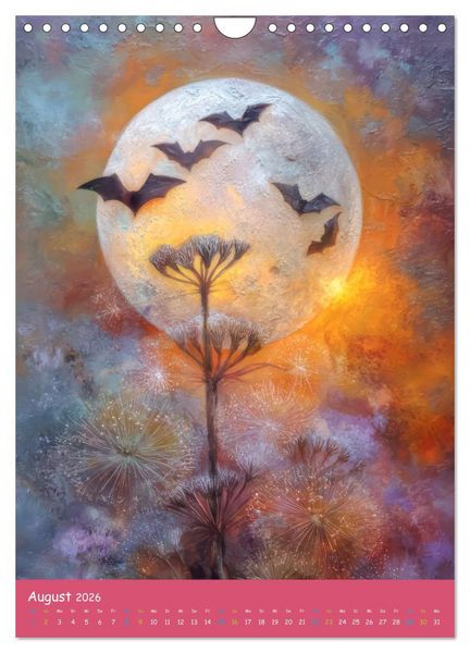 Produktbild: Vollmond - Im Bann des Vollmonds (Wandkalender 2026 DIN A4 hoch), CALVENDO Monatskalender