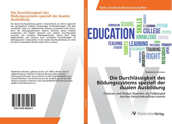 Produktbild: Die Durchl&auml;ssigkeit des Bildungssystems speziell der dualen Ausbildung