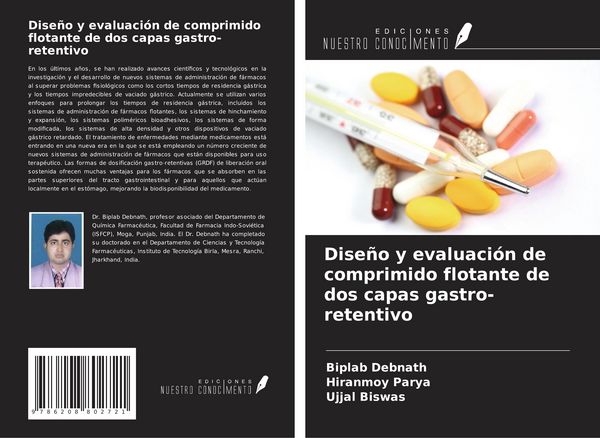Produktbild: Dise&ntilde;o y evaluaci&oacute;n de comprimido flotante de dos capas gastro-retentivo