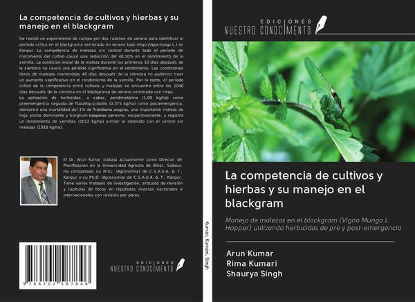 Produktbild: La competencia de cultivos y hierbas y su manejo en el blackgram