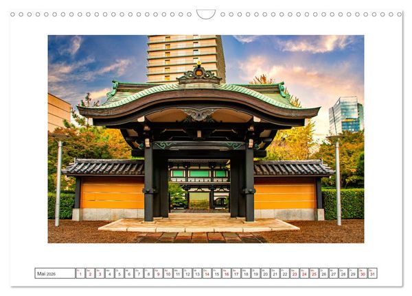Produktbild: Tokio - Tradition und Moderne (Wandkalender 2026 DIN A3 quer), CALVENDO Monatskalender