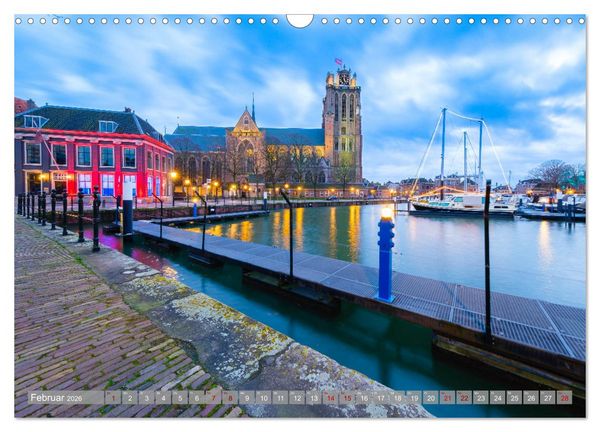 Produktbild: Ein Blick auf Dordrecht (Wandkalender 2026 DIN A3 quer), CALVENDO Monatskalender