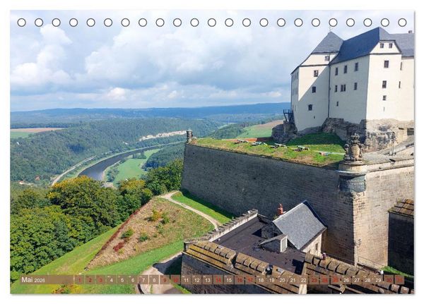 Produktbild: Pirna - Tor zur S&auml;chsischen Schweiz (Tischkalender 2026 DIN A5 quer), CALVENDO Monatskalender