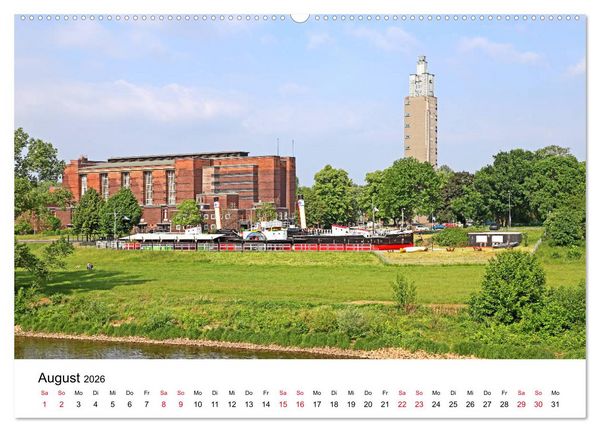 Produktbild: Magdeburg &ndash; meine Stadt (hochwertiger Premium Wandkalender 2026 DIN A2 quer), Kunstdruck in Hochglanz