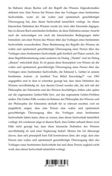 Produktbild: Platon, Gettier und die Philosophie des Wissens