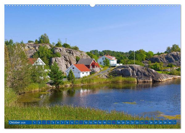 Produktbild: Faszination Skandinavien (Wandkalender 2026 DIN A2 quer), CALVENDO Monatskalender