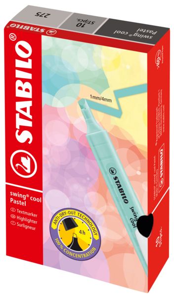 Produktbild: STABILO Textmarker swing cool Pastel, rot