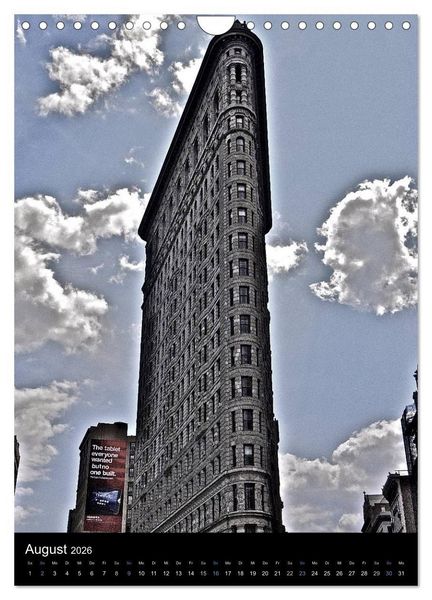 Produktbild: New York City 2026 &bull; Classic Views (Wandkalender 2026 DIN A4 hoch), CALVENDO Monatskalender
