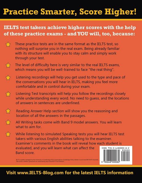 Produktbild: IELTS 5 Practice Tests, Academic Set 6