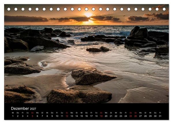 Produktbild: Faszination Meer und Wolken (Tischkalender 2027 DIN A5 quer), CALVENDO Monatskalender