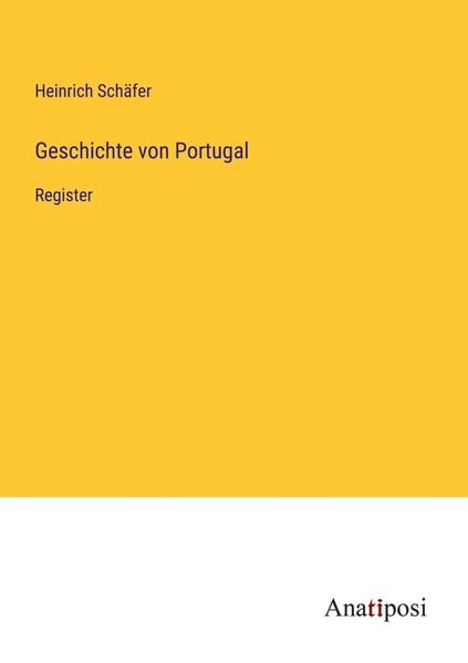 Produktbild: Geschichte von Portugal