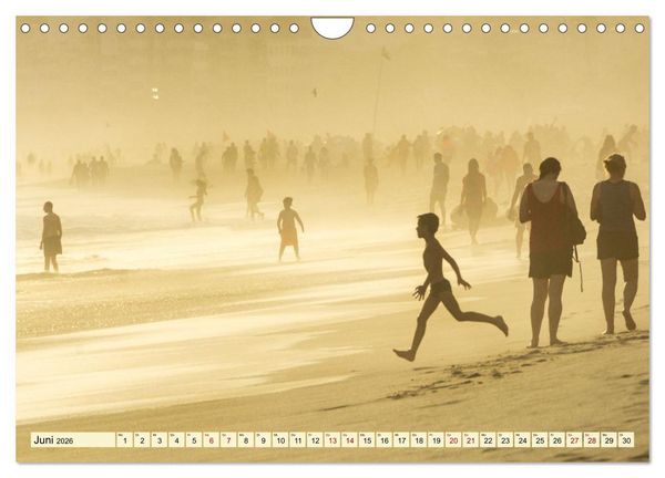 Produktbild: An Rio's Str&auml;nden (Wandkalender 2026 DIN A4 quer), CALVENDO Monatskalender