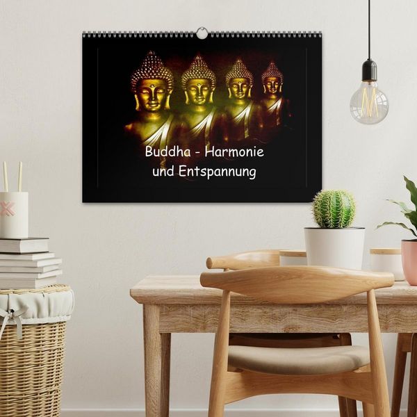 Produktbild: Buddha - Harmonie und Entspannung (Wandkalender 2027 DIN A3 quer), CALVENDO Monatskalender