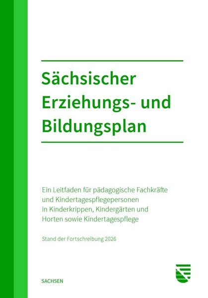 Produktbild: S&auml;chsischer Erziehungs- und Bildungsplan