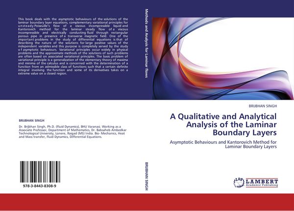 Produktbild: A Qualitative and Analytical Analysis of the Laminar Boundary Layers