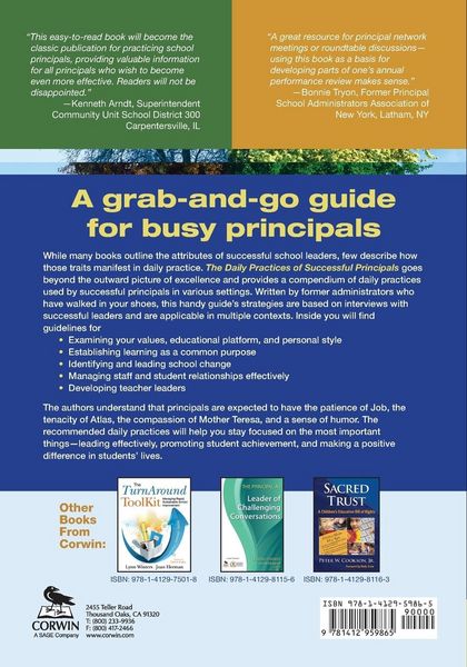 Produktbild: The Daily Practices of Successful Principals