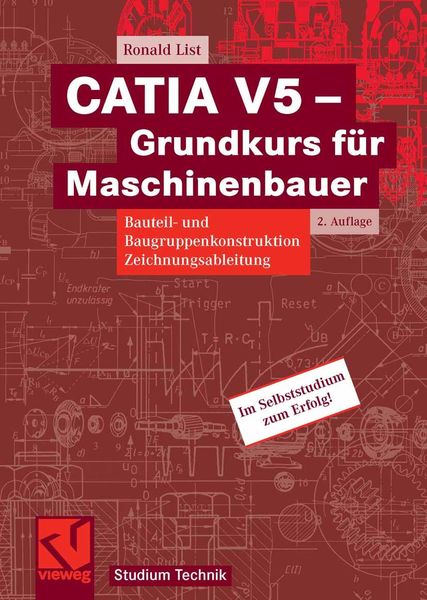 Produktbild: CATIA V5 - Grundkurs f&uuml;r Maschinenbauer