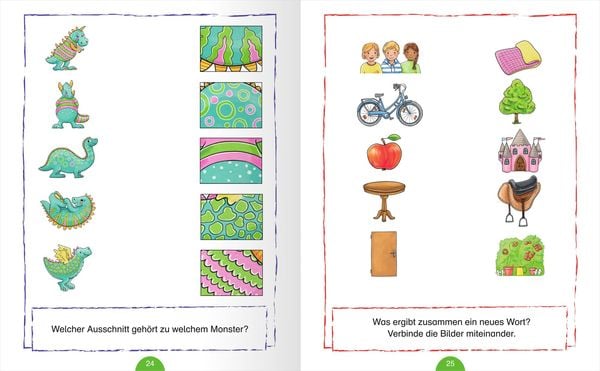 Produktbild: Mein cleveres Vorschulbuch - Logisches Denken und Konzentration