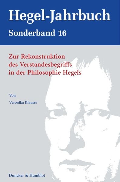 Produktbild: Zur Rekonstruktion des Verstandesbegriffs in der Philosophie Hegels.