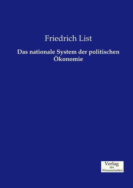 Produktbild: Das nationale System der politischen &Ouml;konomie