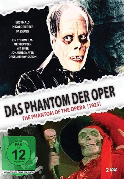 Das Phantom der Oper - erstmals in kolorierter Fassung [2 DVDs]