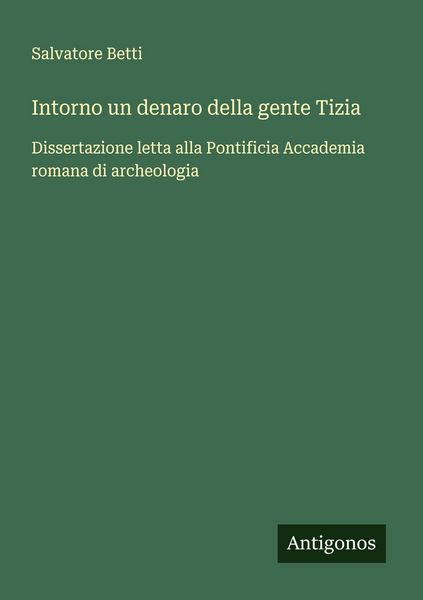 Produktbild: Intorno un denaro della gente Tizia