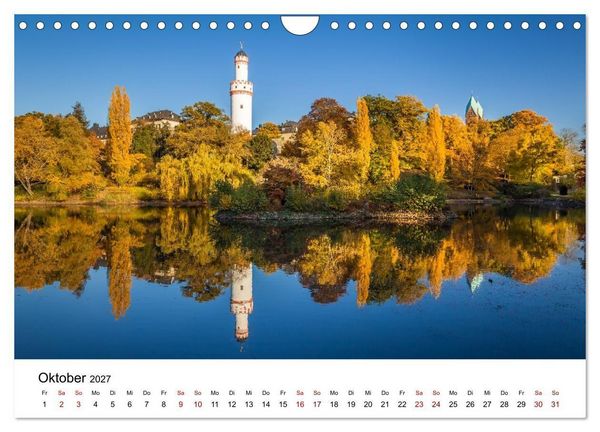 Produktbild: Hessen - Malerische Orte und Landschaften (Wandkalender 2027 DIN A4 quer), CALVENDO Monatskalender